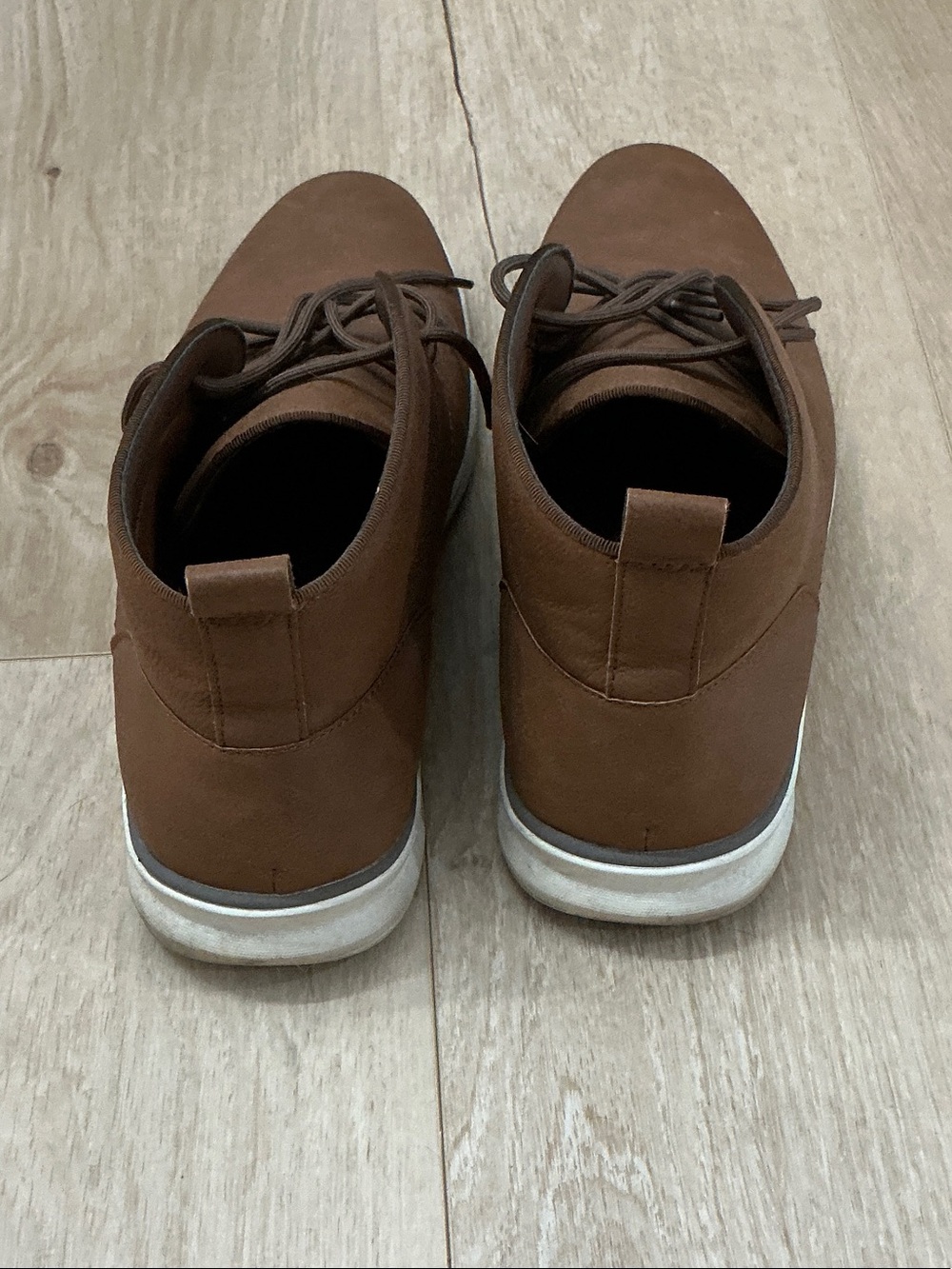 Aldo Brown Leather Chukka Boots - Picture 4 of 4